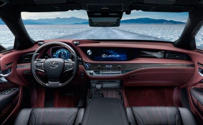 Lexus LS 2022 mới, động cơ tự động, thay đổi
