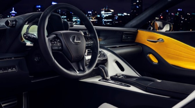 Nội thất Lexus LC 2022 mới, ý tưởng, ngày phát hành