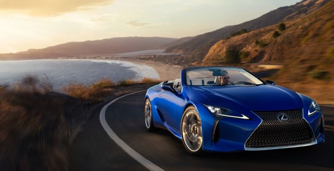 Tùy chọn hộp số Lexus LC 500 2021 mới, thay đổi thông số kỹ thuật