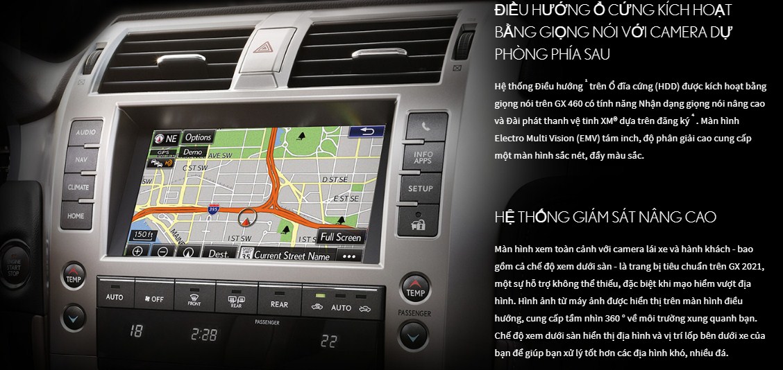 Những CÔNG NGHỆ được trang bị trên xe Lexus GX