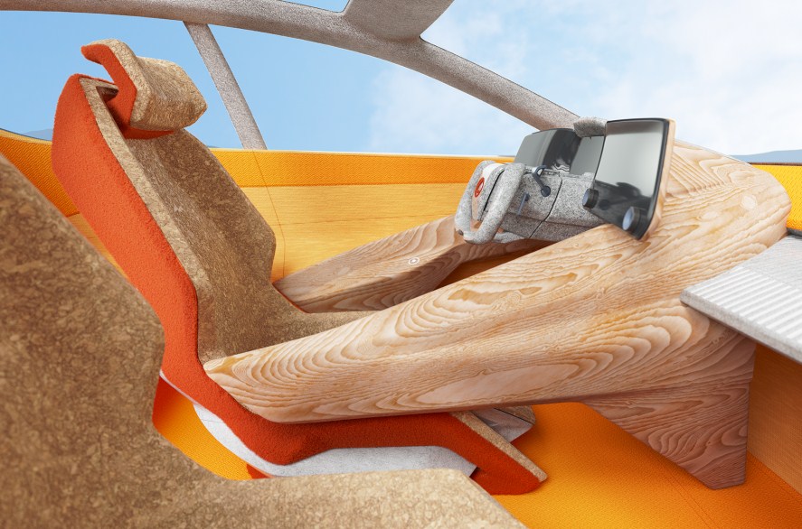 Nội thất ảo cho mẫu concept Lexus LF-Z Electrified tuyệt đẹp